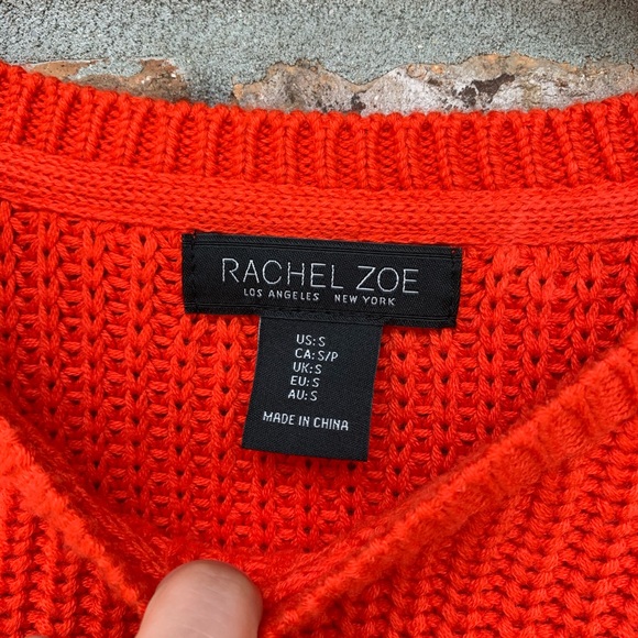 RACHAEL ZOE Chunky Knit Drop Shoulder Sweater - Picture 3 of 9